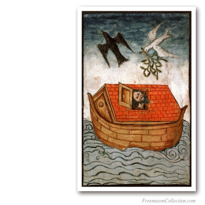 Noah Ark. Anonymous. XV. Royal Ark Mariners. Pinturas Masónicas