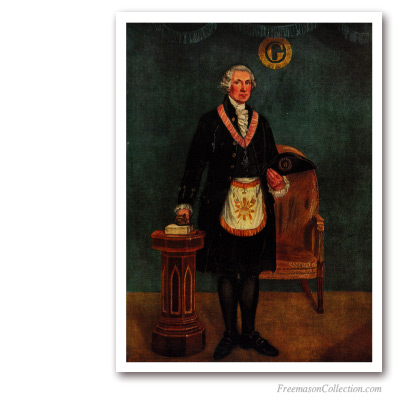 George Washington as a Mason. Masonic Paintings