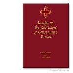 Knight Of The Red Cross Of Constantine Ritual. Red Cross Of Constantine. Ritual Masónico