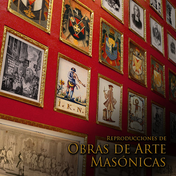 OBRAS DE ARTE MASONICAS - FRANCMASONERIA