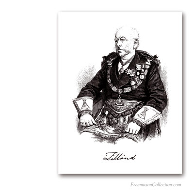 Earl of Zetland. by Bro. Robert Paterson. (History of The Lodge of Edinburgh No. 1, D. Murray Lyon, 1873). Famous Mason. Masonic Art