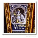 Cardinal Virtues : Temperance, France,  Siglo XVI. Edición sobre Lienzo de Artista. Masonería